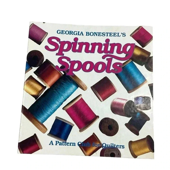 Vintage Georgia Bonesteel’s Spinning Stools quilters book - Picture 1 of 8